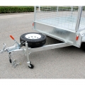 5x8 Tandem Cage Trailer 