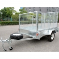 Small Box 7x4 Utility Trailer 
