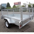 5x8 Galvanised Box Trailer 