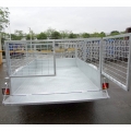 Aluninum 7x5 Trailer Box With Cage 