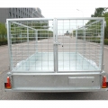 Aluninum 7x5 Trailer Box With Cage 