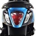 China Best 125cc Moped Scooter Blue 