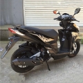 Street Legal Gas Scooter Moped 125cc Black 