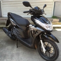 Street Legal Gas Scooter Moped 125cc Black 
