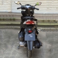 Street Legal Gas Scooter Moped 125cc Black 